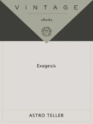 Cover for Exegesis