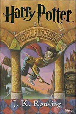 Cover for Harry Potter e a pedra filosofal