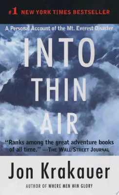 Cover for Into Thin Air