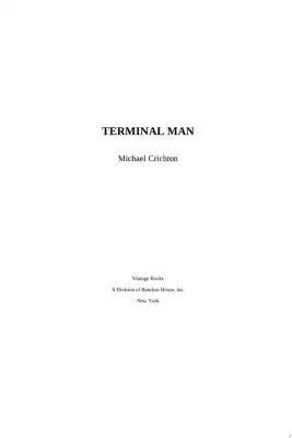 Cover for Terminal Man