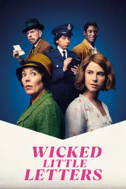 Poster for Wicked Little Letters